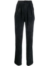 Isabel Marant Fany Corduroy Trousers In Black