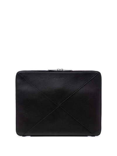 Bottega Veneta Document Case In Nero