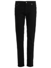 Dolce & Gabbana Straight Bootcut Jeans In Nero