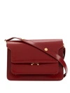 Marni Trunk Shoulder Bag In Red