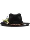 Nick Fouquet X The Soloist Fedora Hat In Black