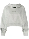 Alyx 1017  9sm Printed Logo Hoodie - Grey