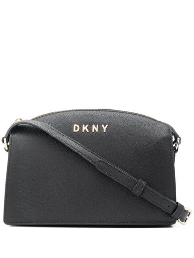 Dkny Minimal Cross Body Bag In Black