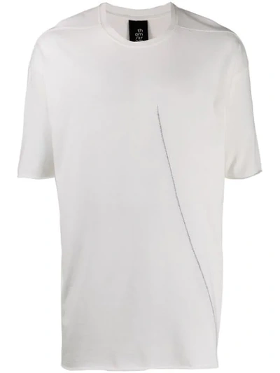 Thom Krom Oversized Short Sleeve T-shirt In White