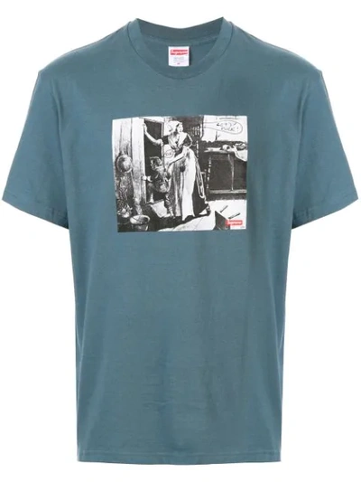 Supreme Mike Kelley T-shirt In Blue