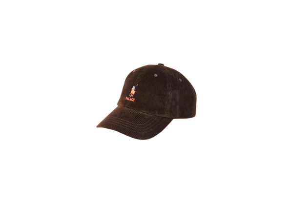 Pre-owned Palace Ralph Lauren Corduroy Classic Polo Cap Mohican Brown |  ModeSens