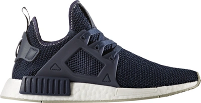 Pre-owned Adidas Originals Adidas Nmd Xr1 Blue Contrast Stitch (women's) In Trace Blue/trace Blue/sesame