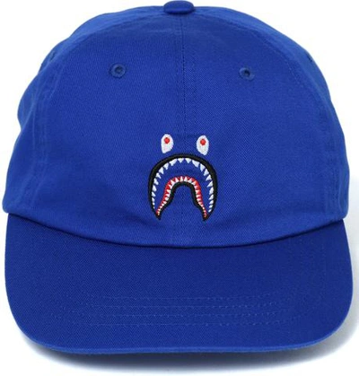Pre-owned Bape  Shark Panel Cap Blue