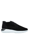 Hogan Sneakers Interactive Memory Foam Suede In Black