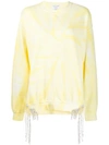 Collina Strada Tie Dye Sweatshirt In Yellow