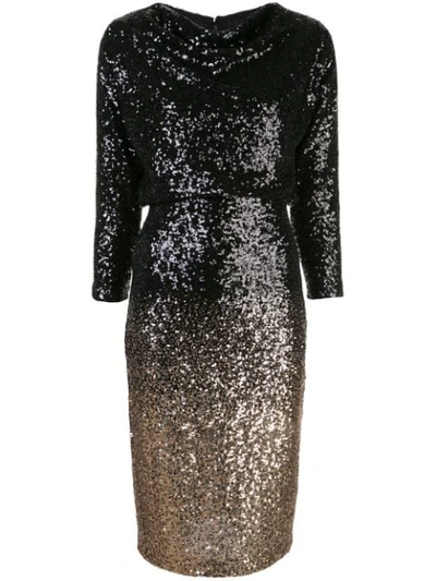 Coast gisella hotsell ombre sequin dress