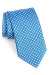 Ferragamo Men's Iconico Football Silk Tie 3 In F.bluette