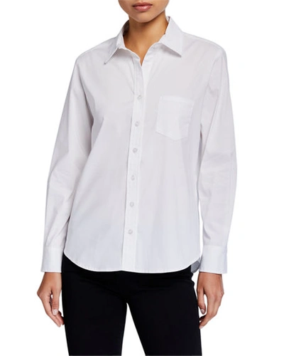 Finley Alex Perfect Button-front Blouse In White
