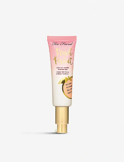 Too Faced Peach Perfect Foundation In Honey