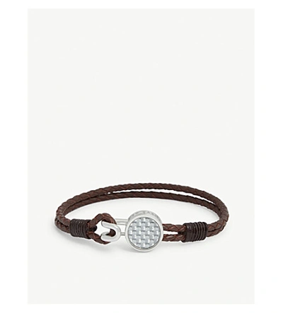 Ted Baker Metta Twisted Bracelet In Xchocolate