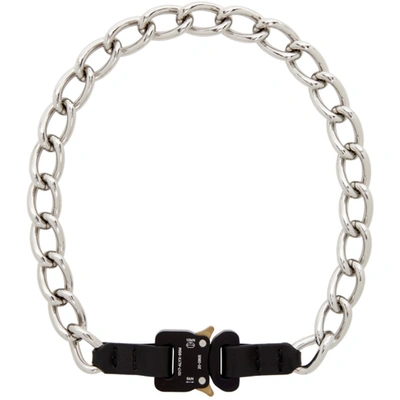 Alyx Buckle Detail Chain Necklace In Blk0001 Bla