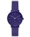 Skagen Women's Aaren Kulor Purple Silicone Strap Watch 36mm