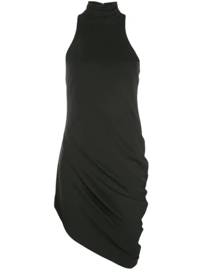 Cinq À Sept Alexis Asymmetric Dress In Black