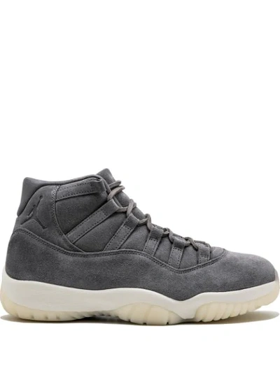 Jordan Air  11 Retro Prem Pinnacle In Grey