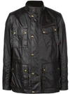 Belstaff Button Shirt Jacket In Black