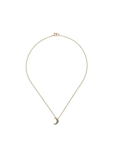 Isabel Marant Full Moon Necklace In Gold