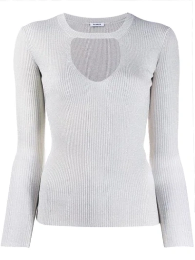 P.a.r.o.s.h Cut-out Jumper In Neutrals