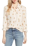 Rails Charli Shirt In Blush Pinas