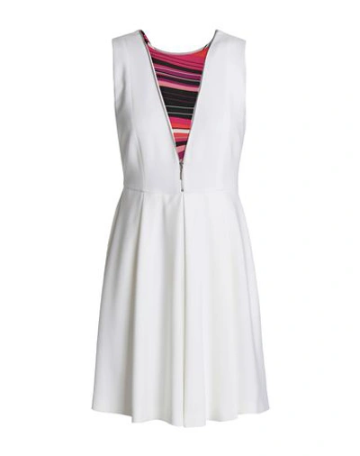 Emilio Pucci Short Dresses In White