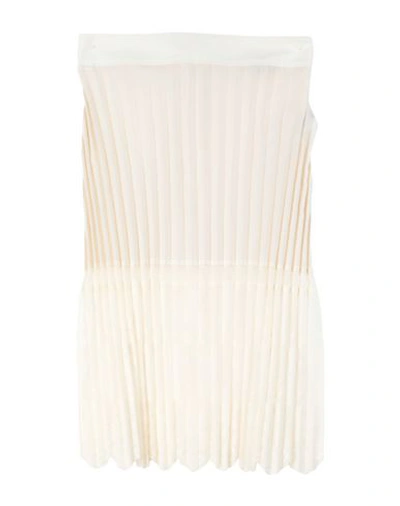 Stella Mccartney Midi Skirts In White