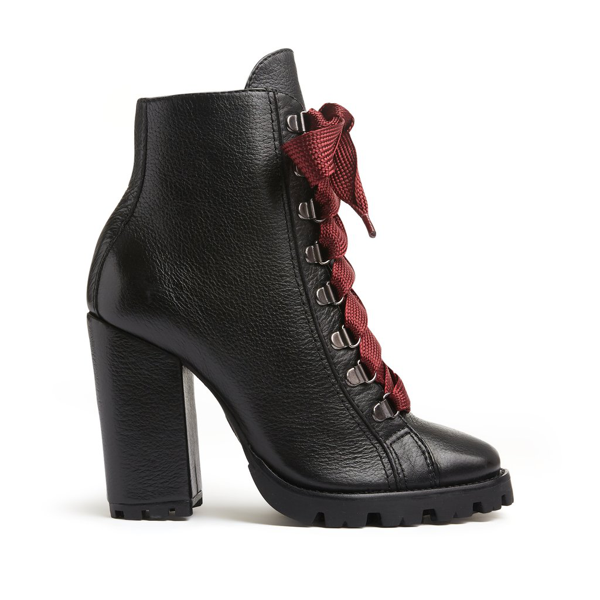 schutz women's zara high block heel booties 5 black