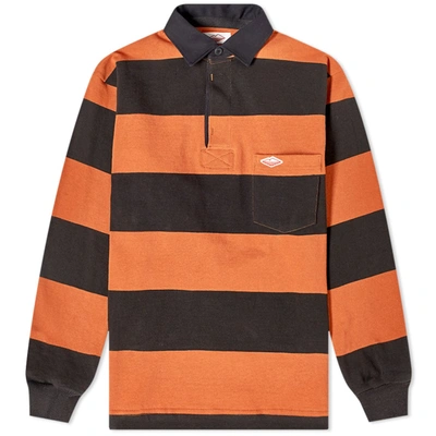 Battenwear Pocket Rugby Shirt In Orange