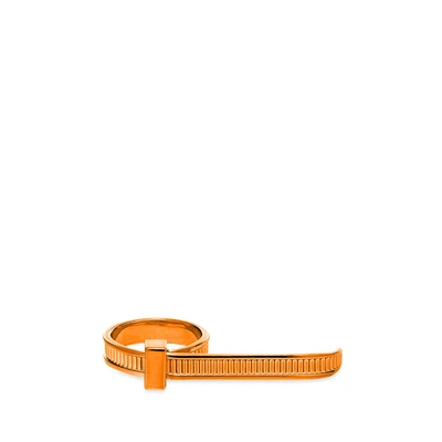 Ambush Zip Tie Ring In Brown