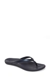 Olukai Ho Opio Flip Flop In Deepest Depths Fabric