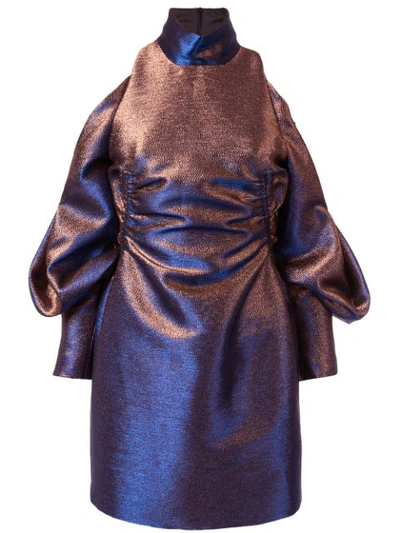 Camilla And Marc Bella Cut-out Dress In Blue