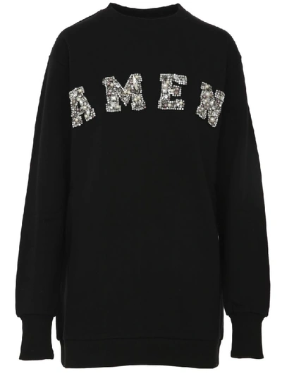 Amen Sweatshirt In Black