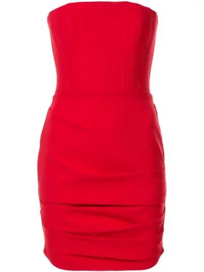 Alex Perry Kalen Dress In Red