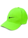 Nike Swoosh Logo Baseball Cap In Volt/refsil