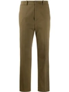 Joseph Mid-rise Tailored Trousers In Brown