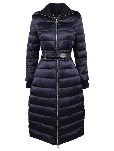 Elisabetta Franchi Celyn B. Down Jacket In Blue