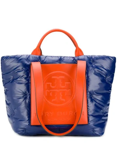Tory Burch Perry Bombe Shoulder Bag In Orange,blue,purple