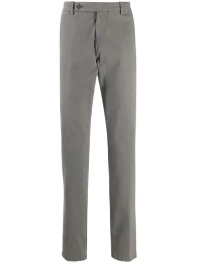 Berwich Straight-leg Trousers In Grey