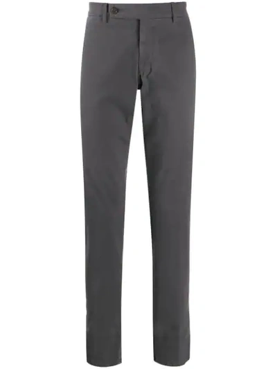 Berwich Slim-fit Trousers In Grey