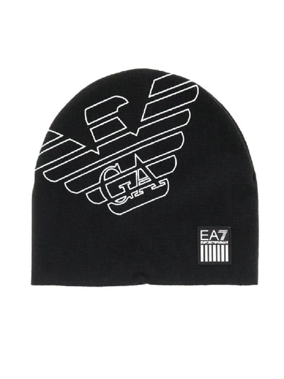 Ea7 Hat Hat Men  In Black