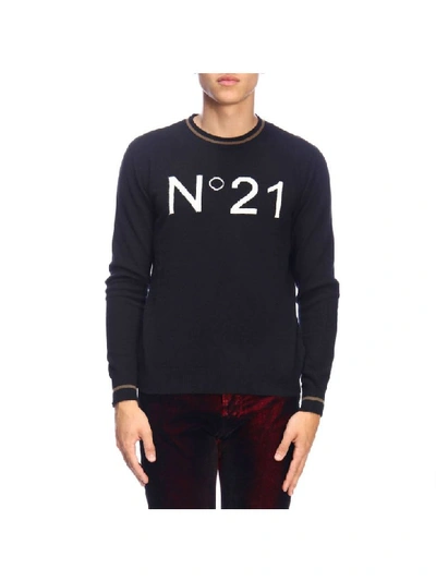 N°21 N° 21 Sweater Sweater Men N° 21 In Black