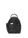 Chiara Ferragni Wink Glitter Backpack In Black