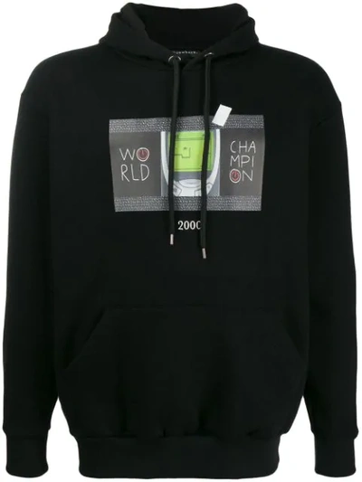 Throwback Snake Hoodie In Black