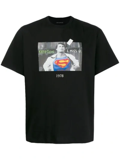 Throwback Superman T-shirt In Black