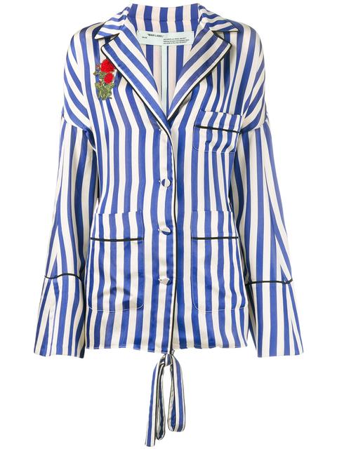 off white pajama shirt