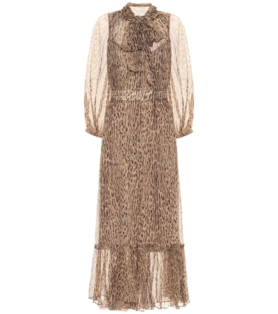chinese dress ladies Zimmermann Espionage Frilled Dress Rosewood Floral