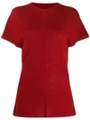 Rick Owens Judith Knit Top In Red